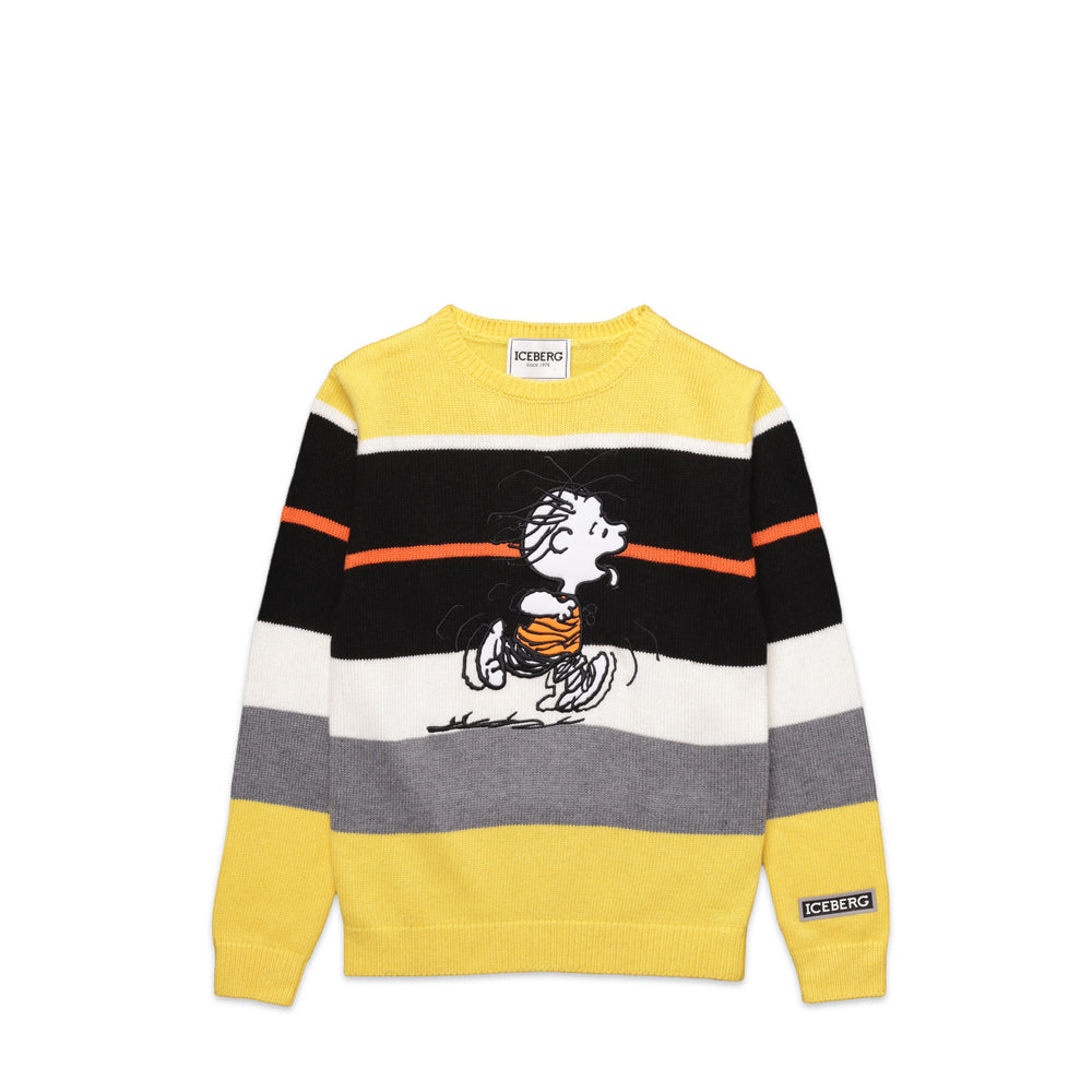 Iceberg Kids Toddler's 'Running Linus' Knit Sweater