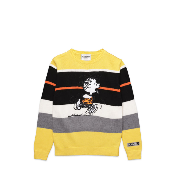 Iceberg Kids Toddler's 'Running Linus' Knit Sweater