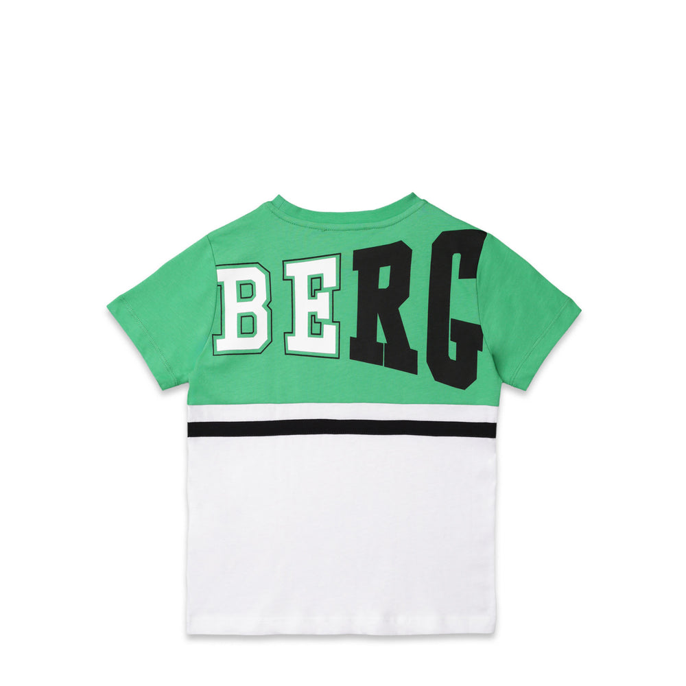 Iceberg Kids Color Panel Logo T-Shirt
