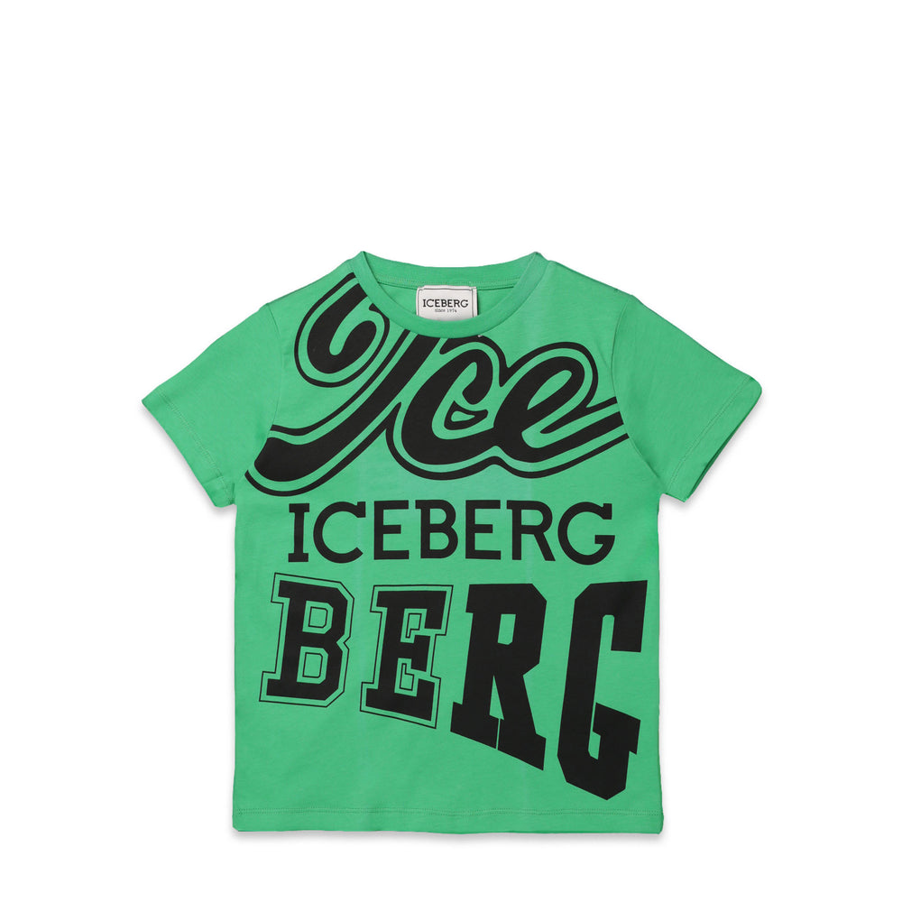 Iceberg Kids Multi-Script Logo T-Shirt