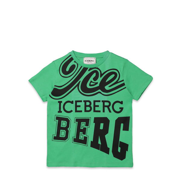 Iceberg Kids Multi-Script Logo T-Shirt