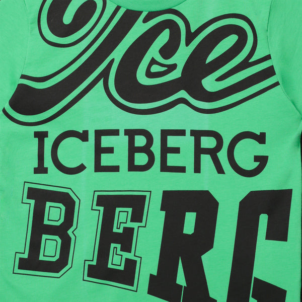 Iceberg Kids Multi-Script Logo T-Shirt