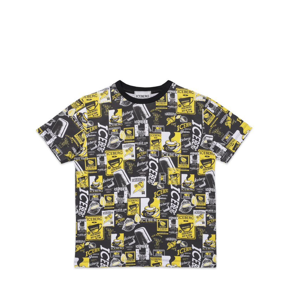 Iceberg Kids All-Over Print T-Shirt