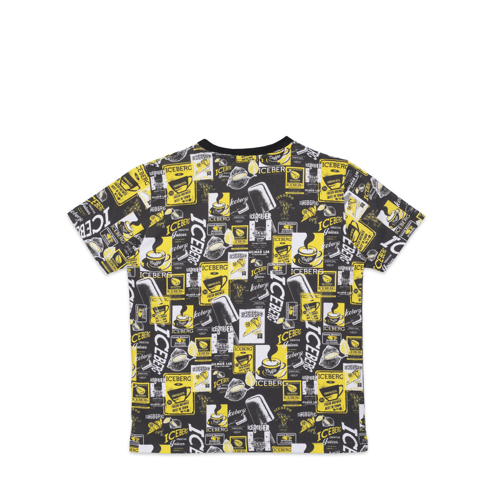 Iceberg Kids All-Over Print T-Shirt