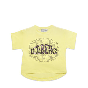 Iceberg Kids Girl's High-Low Logo T-Shirt