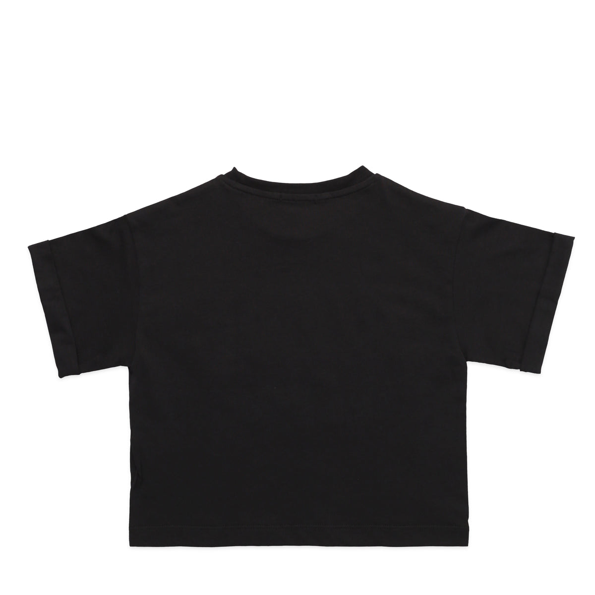 Iceberg Kids Girl's 'Enjoy Iceberg' Logo Cropped T-Shirt