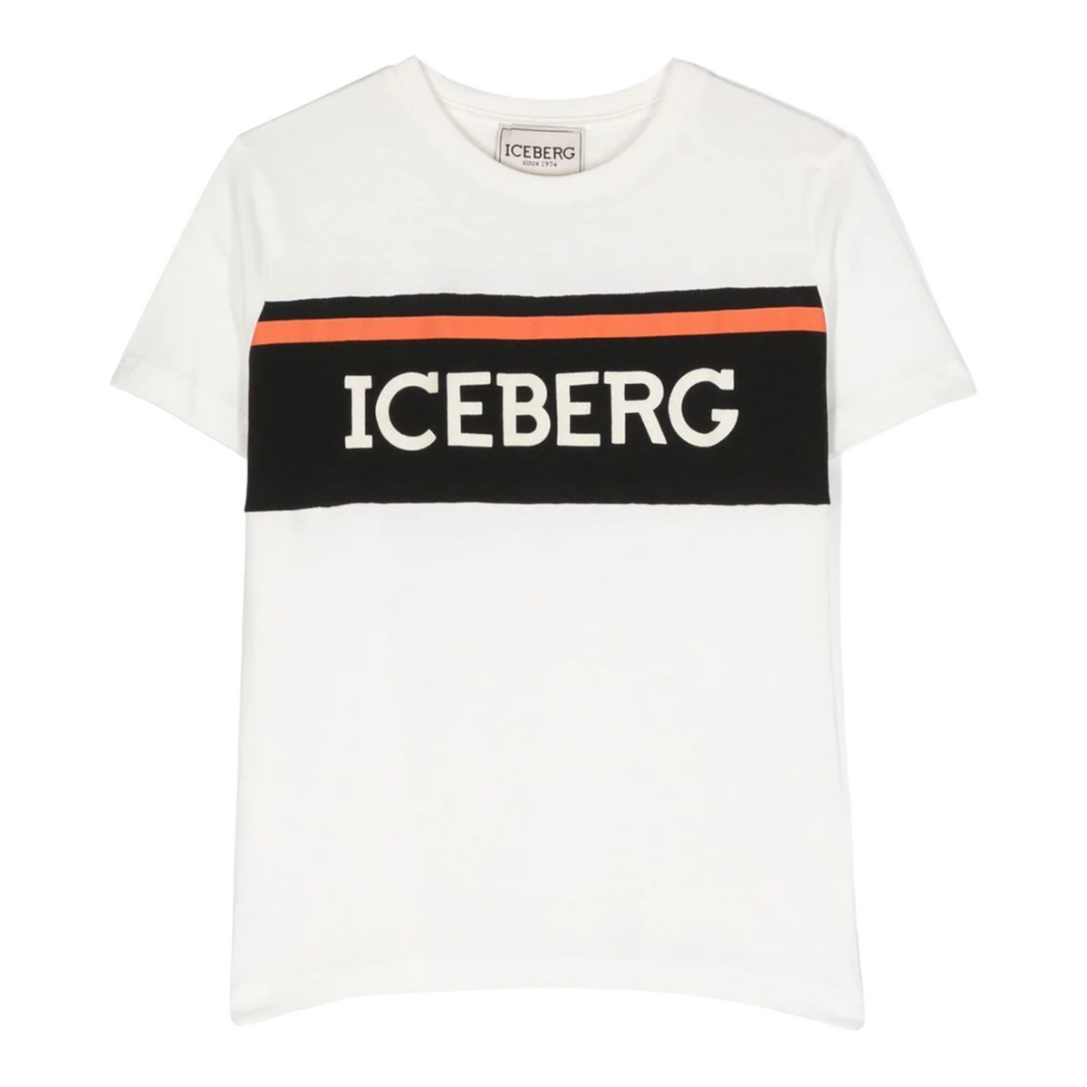 Iceberg Kid's Logo Print Short Sleeves T-Shirt