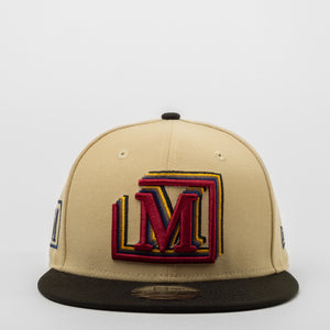 MDB Brand 9FIFTY Embroidered Multi "M" Snapback Cap