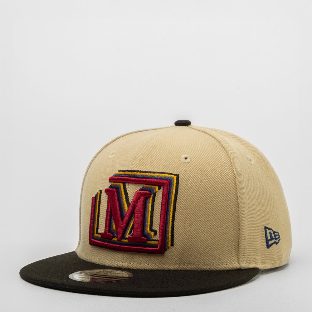 MDB Brand 9FIFTY Embroidered Multi "M" Snapback Cap