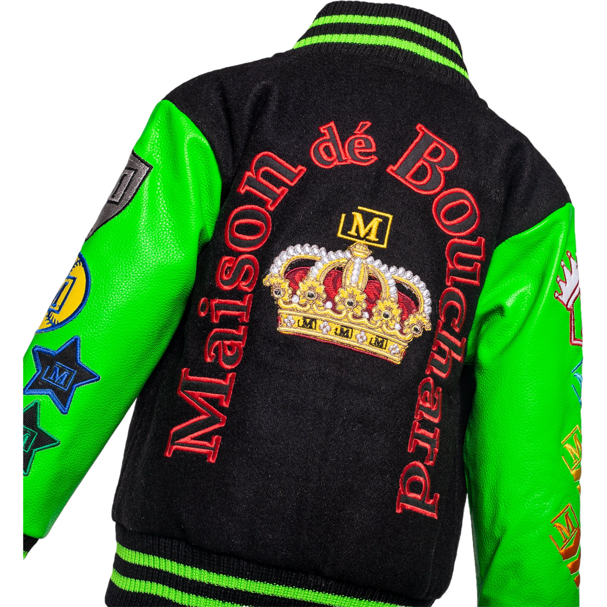MDB Brand Kid's Varsity Letterman Jacket V2