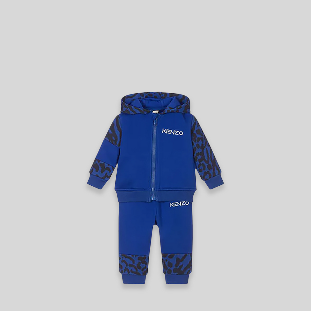 Kenzo Kids Toddler's Full Zip Hooded Sweatsuit