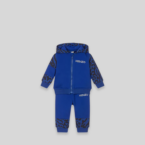 Kenzo Kids Toddler's Full Zip Hooded Sweatsuit