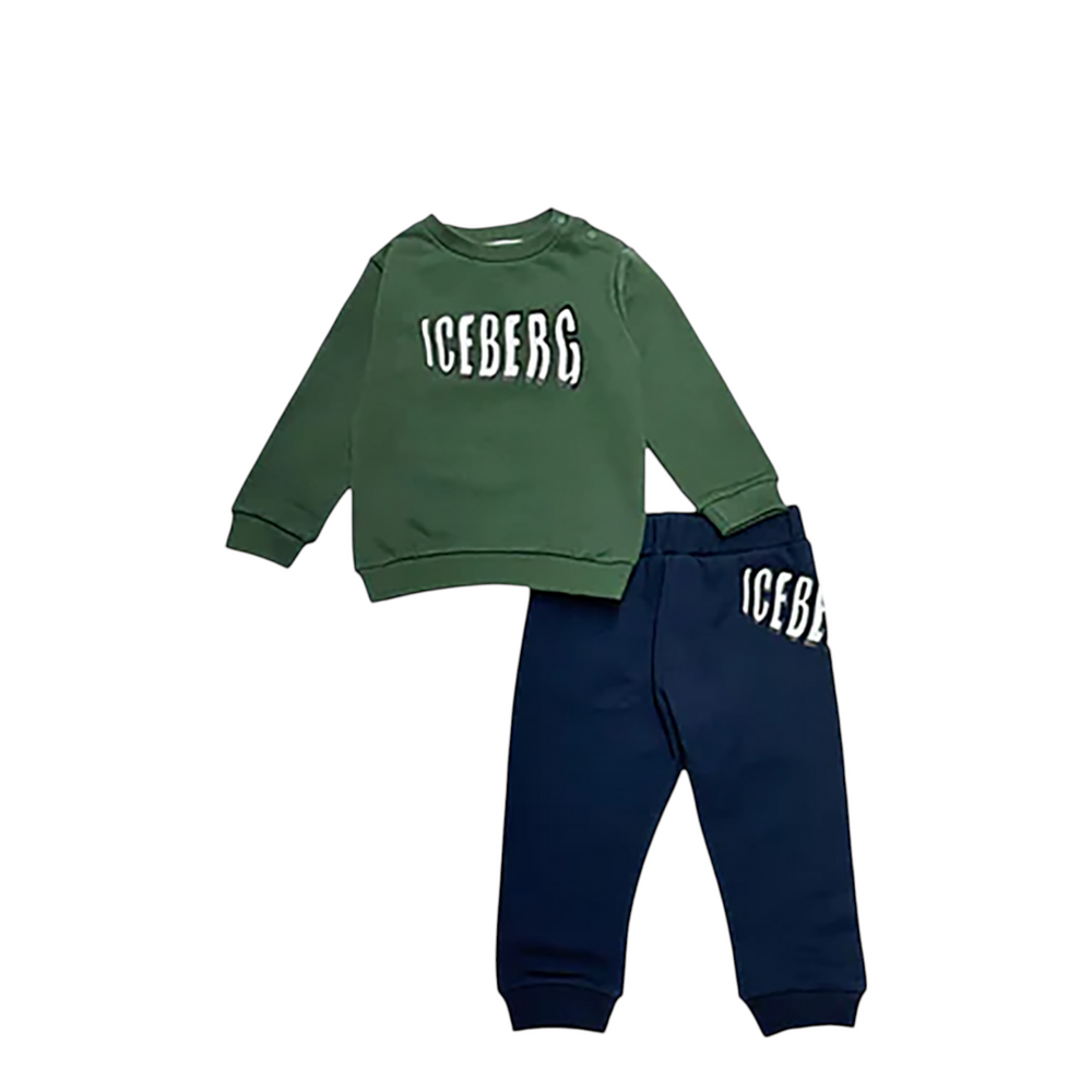 Iceberg Kids Toddler's Charlie Brown 2-Piece Crew Neck Sweatsuit