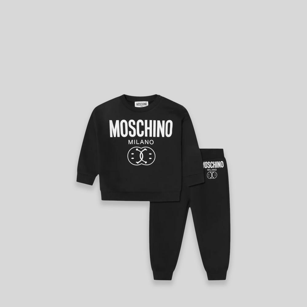 Moschino Kids Toddler's Milano Double Smiley Sweatsuit