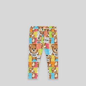 Moschino Kids Toddler's Teddy Bear Logo T-Shirt and Leggings Set