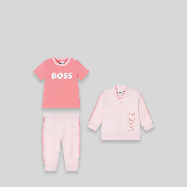 Hugo Boss Kids Toddler's 3-Piece T-Shirt and Tracksuit