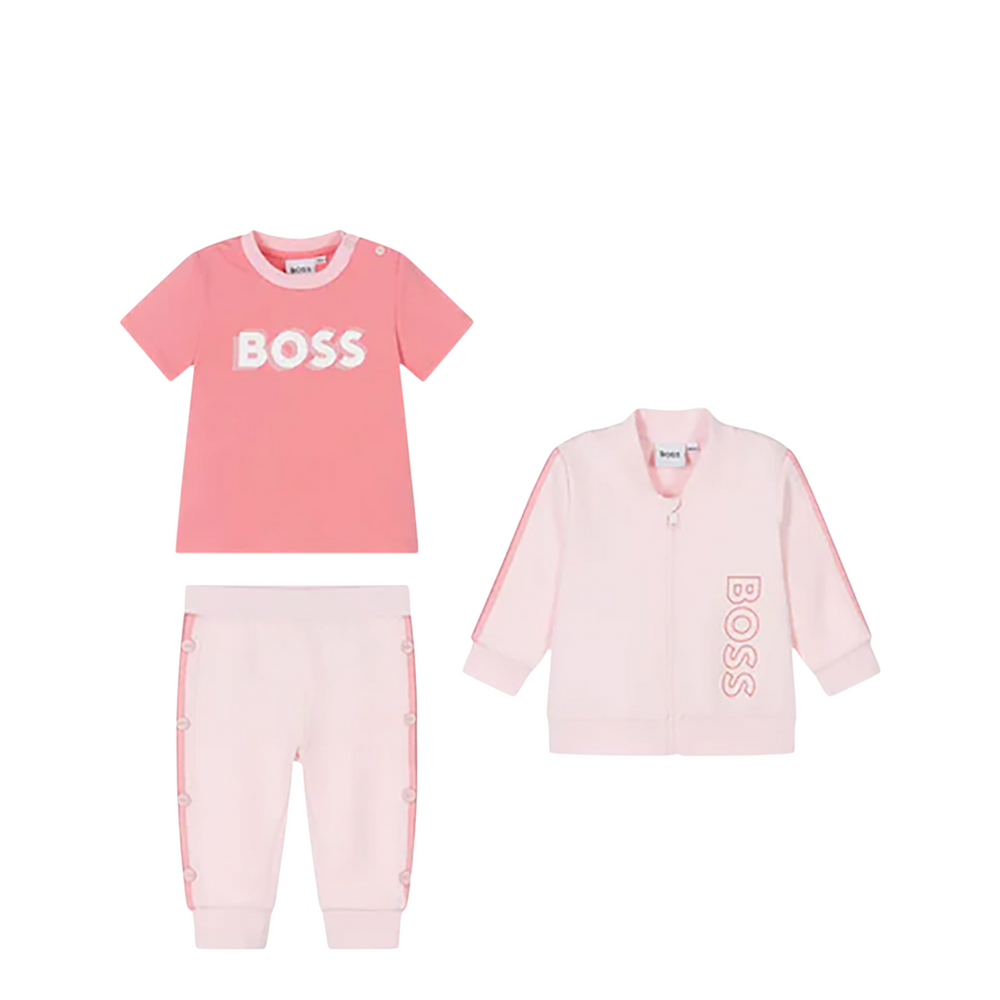 Hugo Boss Kids Toddler's 3-Piece T-Shirt and Tracksuit