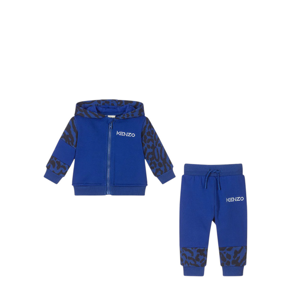 Kenzo Kids Toddler's Full Zip Hooded Sweatsuit
