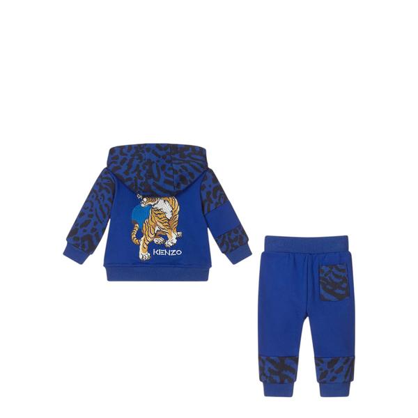 Kenzo Kids Toddler's Full Zip Hooded Sweatsuit