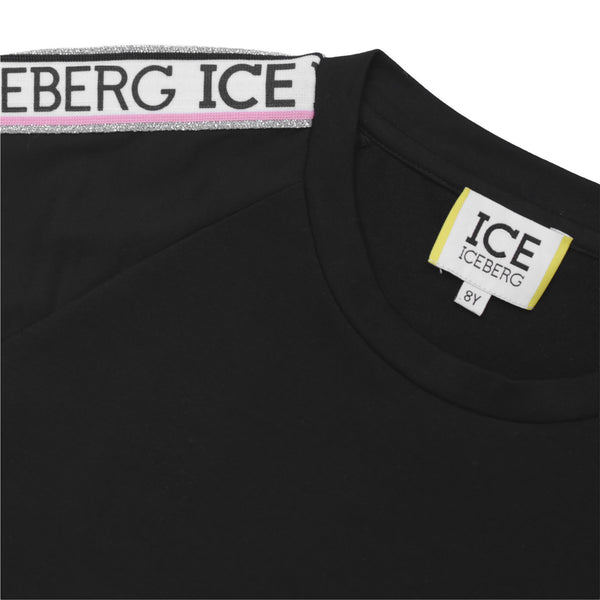 Iceberg Kids Girl's Tape Logo Short Dress