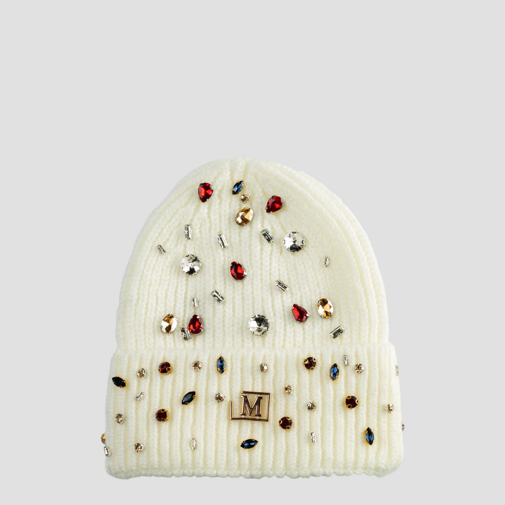 MDB Brand Limited Edition Gemstone Beanie Skullcap