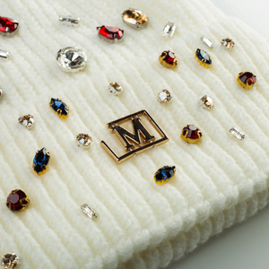 MDB Brand Limited Edition Gemstone Beanie Skullcap