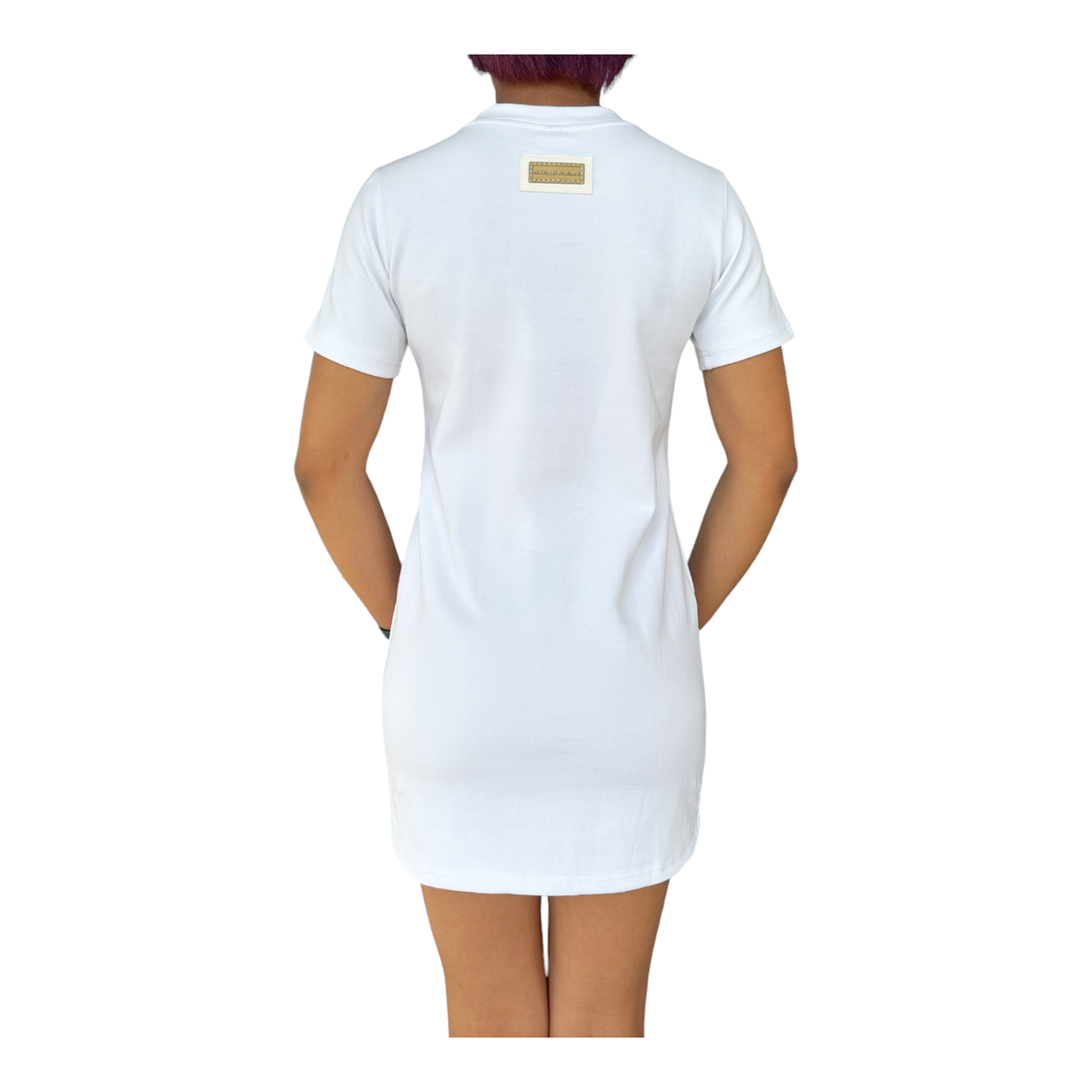 MDB Couture Women's Metaluxe Dress - White