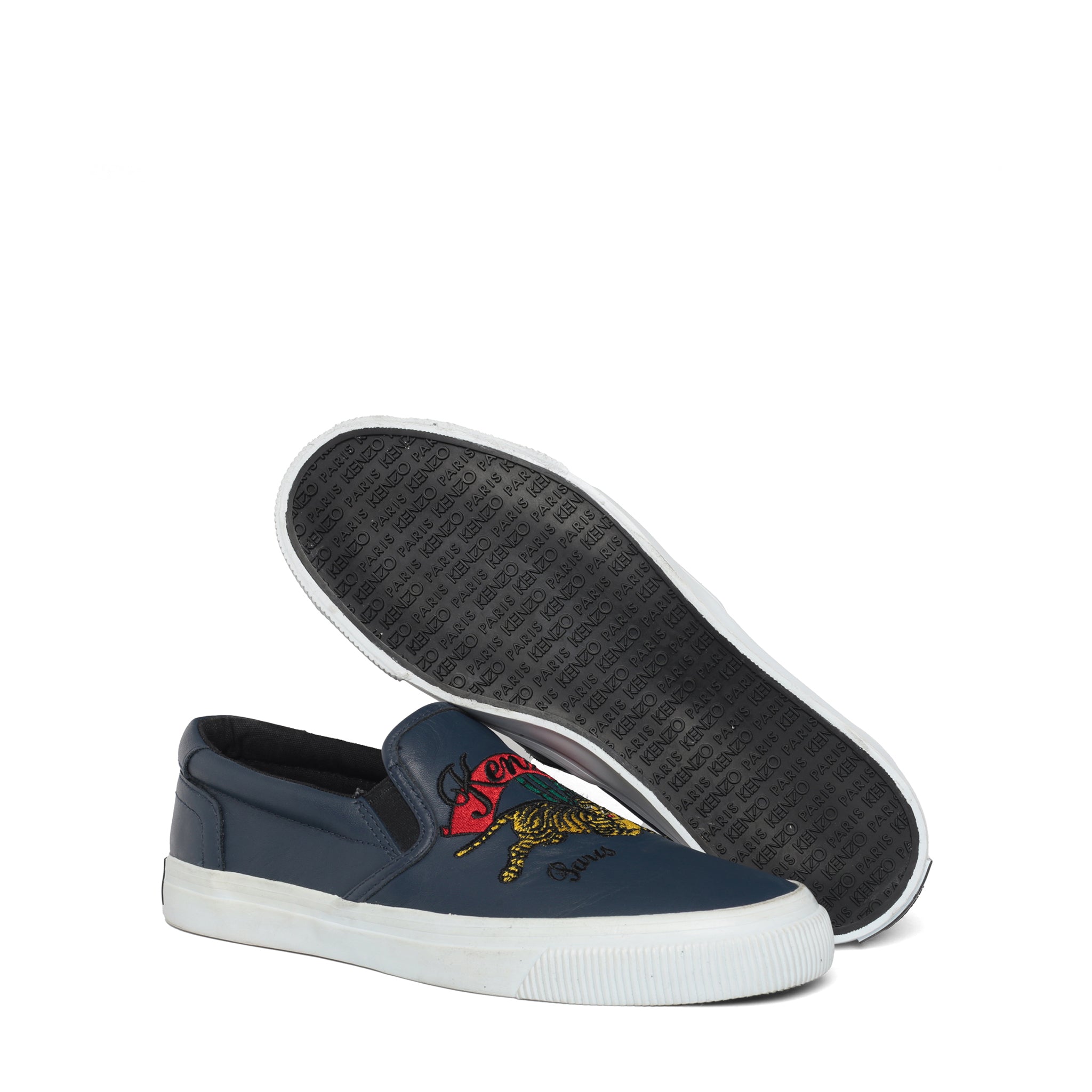 KENZO Women's K-Skate Jumping Tiger Slip-On Sneakers