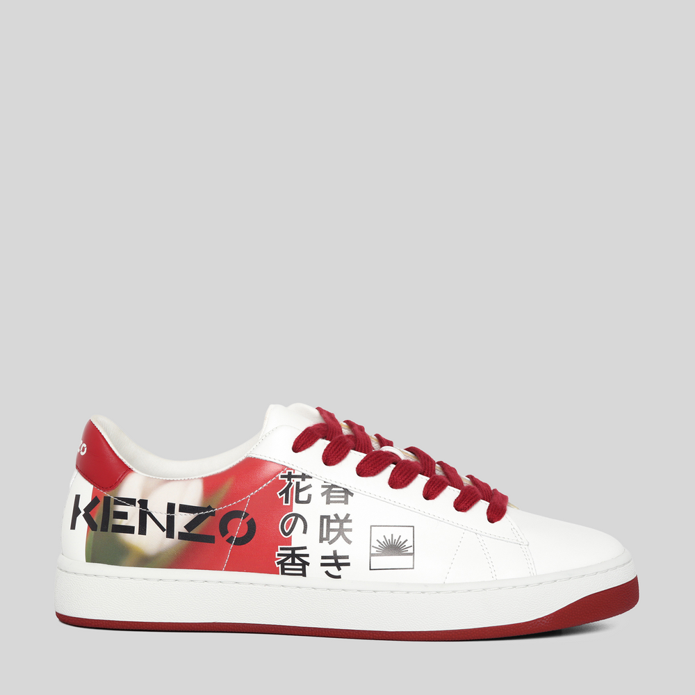 Kenzo Women's Kourt K Logo 'Floral' Sneakers