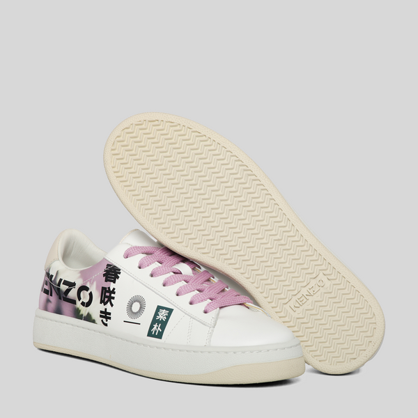 Kenzo Women's Kourt K Logo 'Floral' Sneakers