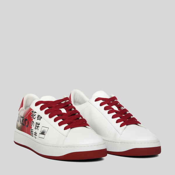 Kenzo Women's Kourt K Logo 'Floral' Sneakers