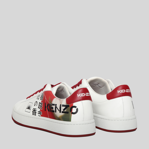 Kenzo Women's Kourt K Logo 'Floral' Sneakers