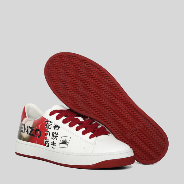 Kenzo Women's Kourt K Logo 'Floral' Sneakers