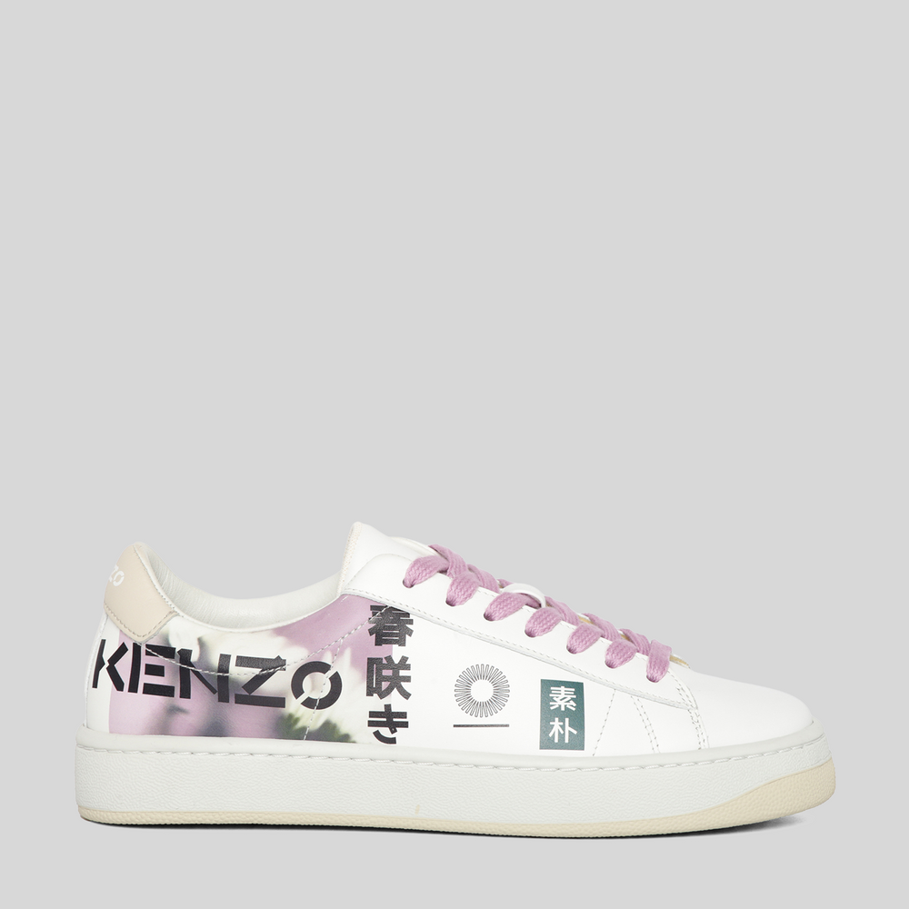 Kenzo Women's Kourt K Logo 'Floral' Sneakers