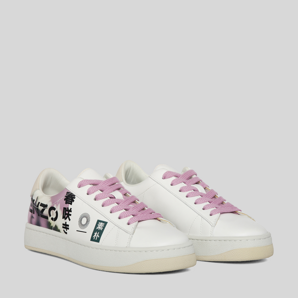 Kenzo Women's Kourt K Logo 'Floral' Sneakers