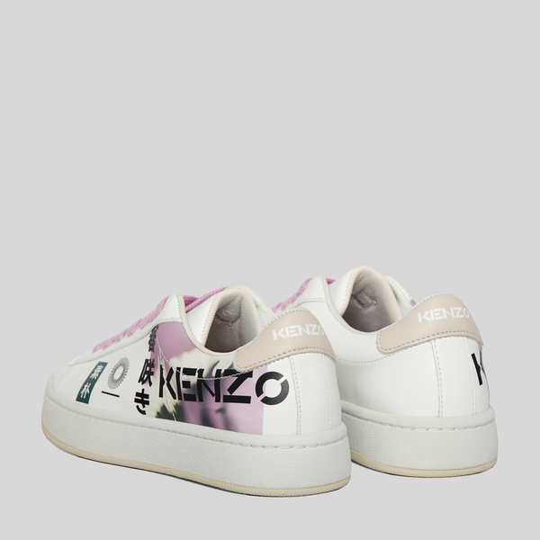 Kenzo Women's Kourt K Logo 'Floral' Sneakers