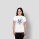 MDB Clearance Women's "M" Swirl Embroidered Logo T-Shirt