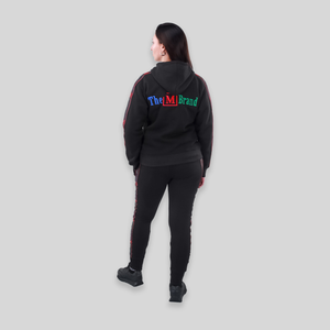 MDB Clearance Women's Swirl Hooded Sweatsuit