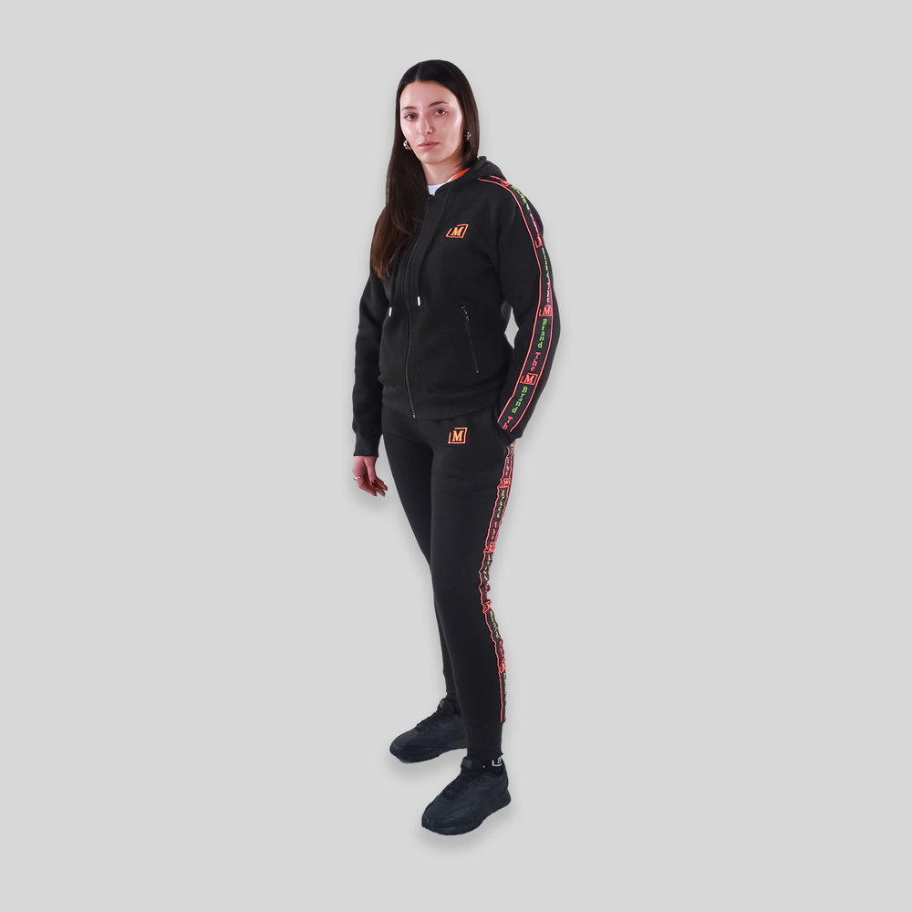 MDB Clearance Women's Swirl Hooded Sweatsuit