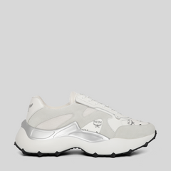 MCM Women's Skystream Sneakers in Visetos Leather Mix