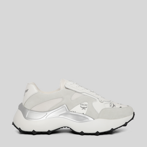 MCM Women's Skystream Sneakers in Visetos Leather Mix