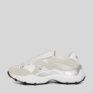 MCM Women's Skystream Sneakers in Visetos Leather Mix