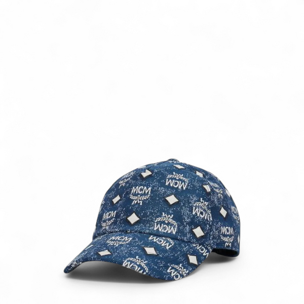 MCM Vintage Monogram Jacquard Cap