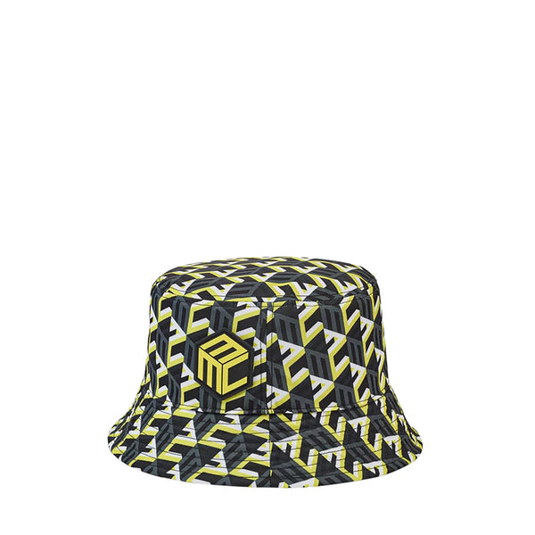 MCM Cubic Logo Reversible Nylon Bucket Hat