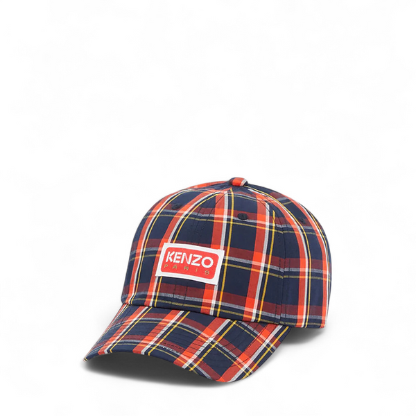 Kenzo Checkered Baseball Cap