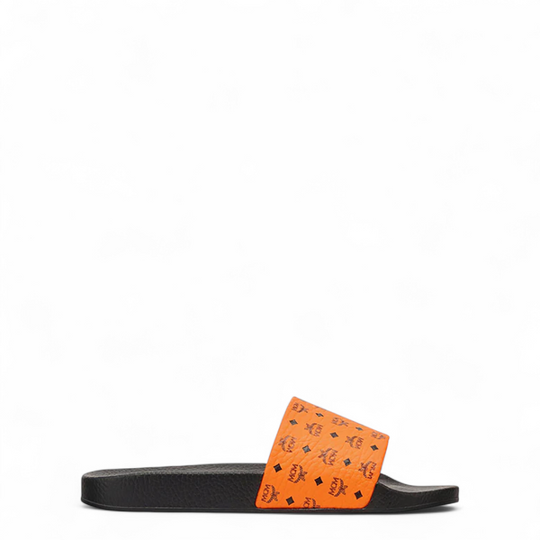 MCM Women's Visetos Rubber Slides