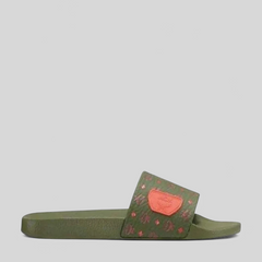 MCM Women's Monogram Slides in Visetos