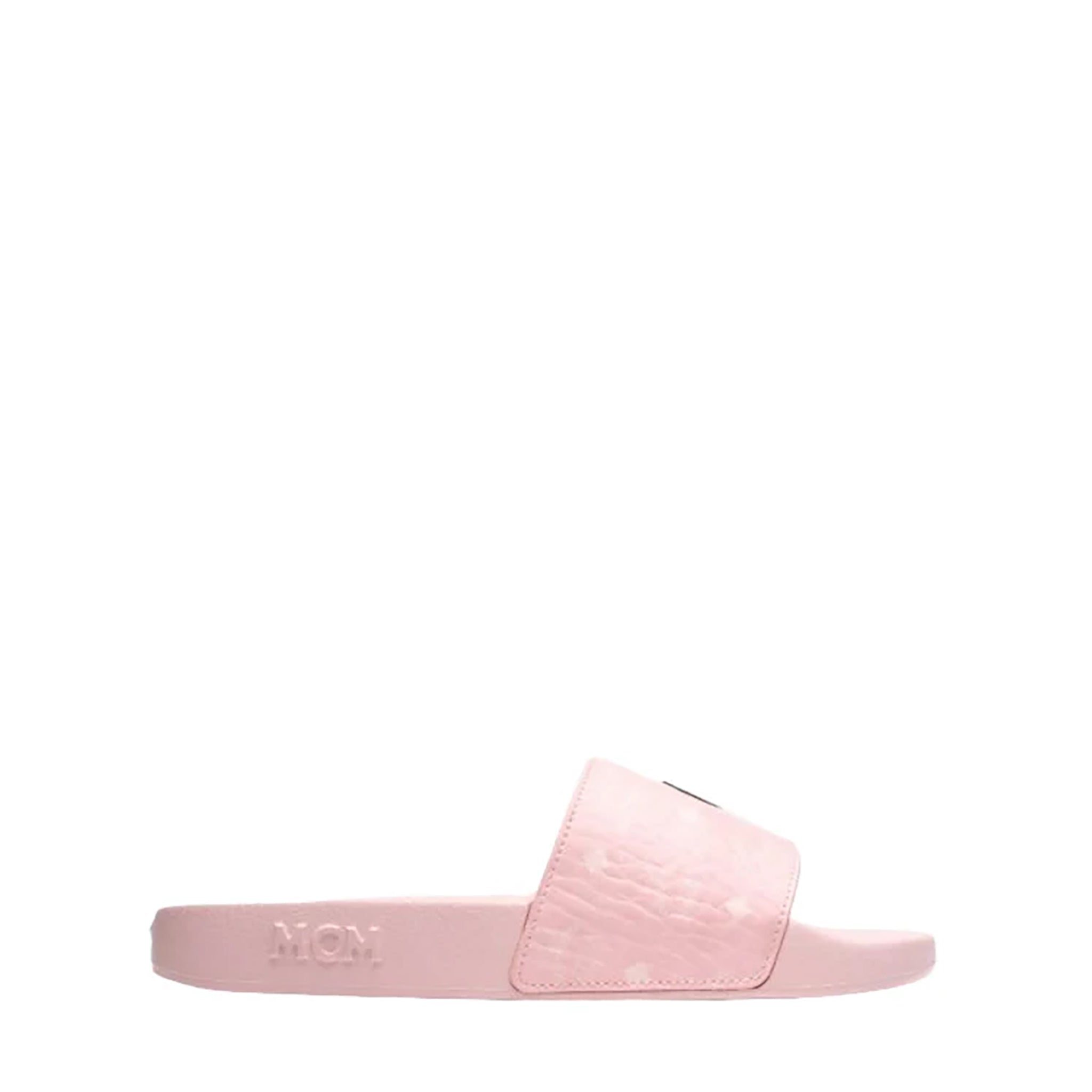 Mcm rose gold slides deals