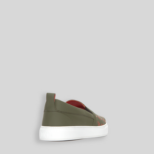 MCM Men's Visetos Slip-On Sneakers