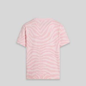 Balmain Kids Zebra Print Graphic T-Shirt